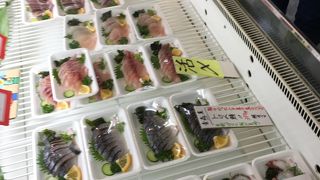 いろいろ揃う市場