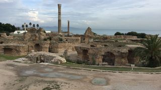 ピュルサの丘のカルタゴ遺跡より残っているものが多い