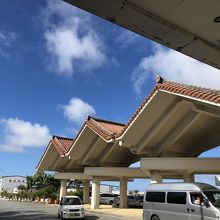 帰る頃に晴れて来た