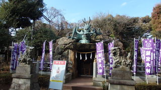 江ノ島散策で江ノ島神社龍宮に寄りました