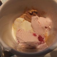 アイスクリームは3種類