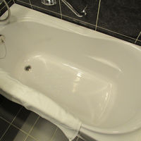 バスタブも新しく…