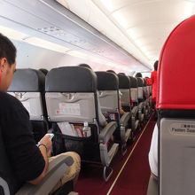 機内の様子