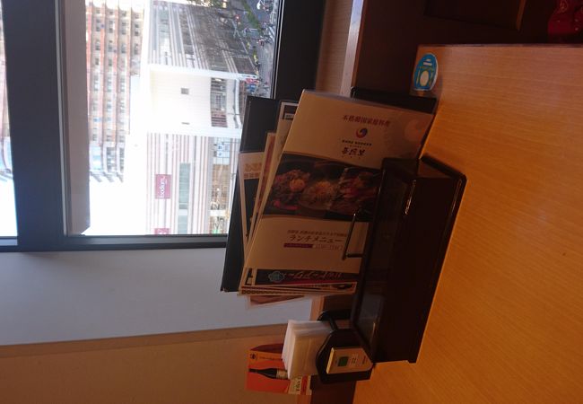 ゆったりランチができる