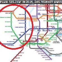 将来計画では、シーロム線も、タリンチャンへ延長される予定です