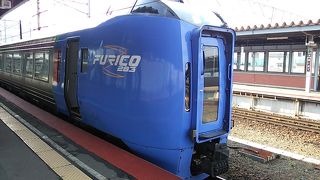 2018年11月25日の函館12時45分発特急北斗札幌行きの様子