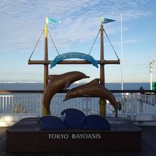 5階の展望デッキ