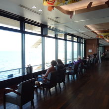 海が見える大回廊。無料で利用可