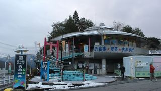 旧大塔村の小さな道の駅です。