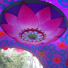 春節の準備が進んでいました。