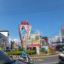 潮州焼冷冰：阿倫冰店 お店に前の風景