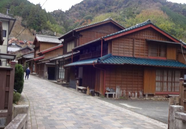 時間が止まったような宿場町