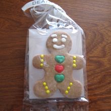 ジンジャークッキー日本製です