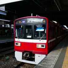 京急逗子線の電車