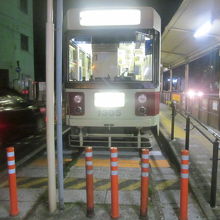 車両止めの風情が味わい深いですね！