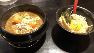 スープカレーとラーメンの両方。