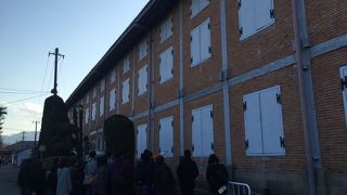 長さ104.4mの国宝に指定された施設