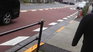 かなり急な坂です