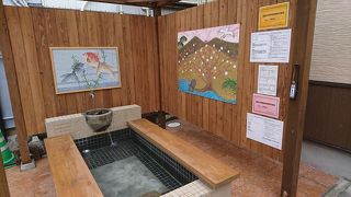 足湯ができていました