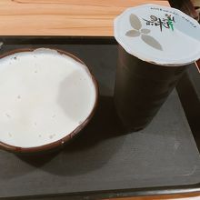 豆花と仙草ジュース