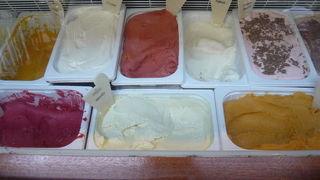 アイスが美味しい