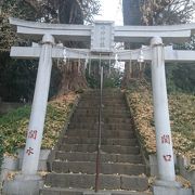 堰を守るために建立された水神社