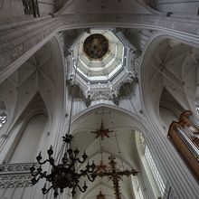 祝福の塔の天井のコルネリウス・シュヒュット「聖母被昇天」