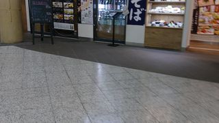 上野駅改札内のお蕎麦屋さん