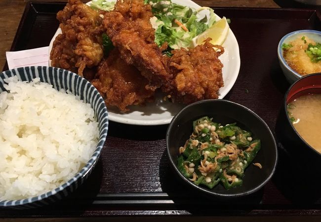 唐揚げランチ
