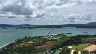 カートに乗って上まで登るちょっとしたアトラクション風