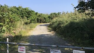 冬場は道路が閉鎖