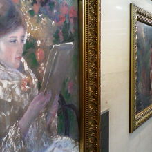 複製画ですが気軽に美術館気分を味わえました