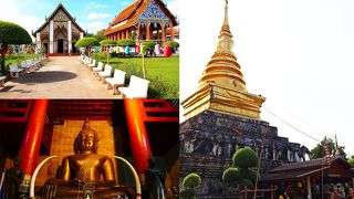 歴史あるWat Phra That Chang Kham Worawiharn