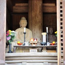 五重塔内部。滅多に開放されないです。