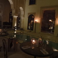 夜のbar lounge L'Arcazarは最高のムード