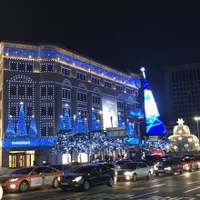 新世界百貨店イルミネーション