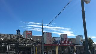 広々した道の駅