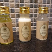 アメニティもゴージャスな感じ