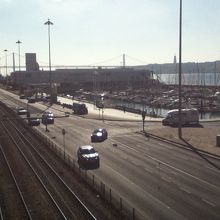 トーレ・デ・ベレーン庭園近くのブラジリア通り