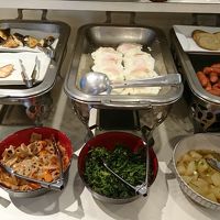 朝食ビュッフェ
