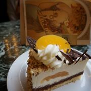 アプリコットのケーキ