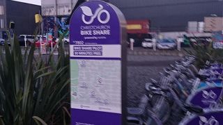 市内中心部の無料レンタサイクル