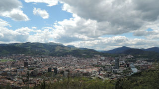 ビルバオを一望