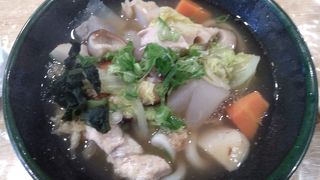 具が大きい　しっぽくうどん