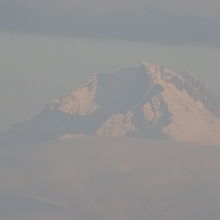 エルジェス山です。標高3,916ｍ。綺麗な火山でした。