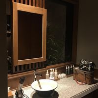 貸切風呂の洗面です