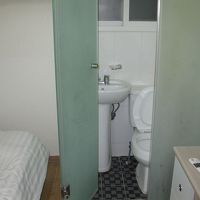 宿泊した部屋です。シングルの一番狭い部屋です。