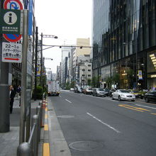 西銀座通り (外堀通り) 