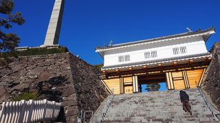 甲府駅の横にある甲府城は武田家滅亡後の築城だった