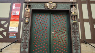 建物がとてもかわいい